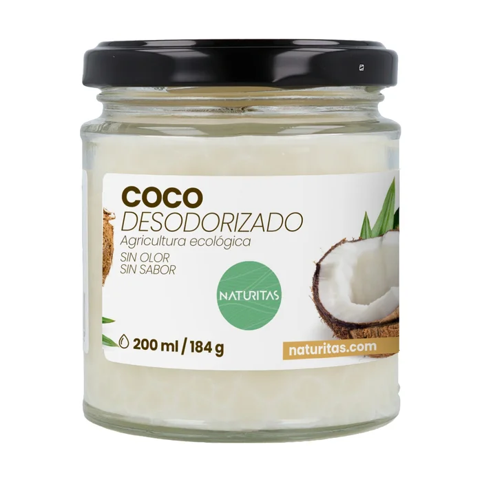 Geruchlose Bio-Kokosnuss 200 ml Öl