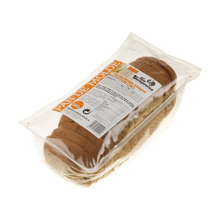 Geschnittenes Brot mit Leinen 260 G
