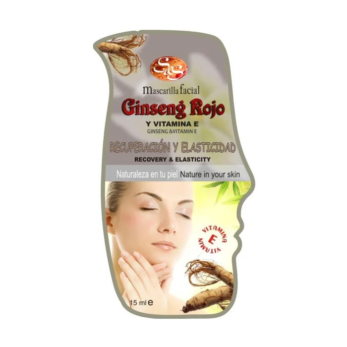 Gesichtsmaske mit rotem Ginseng 15 ml Sahne