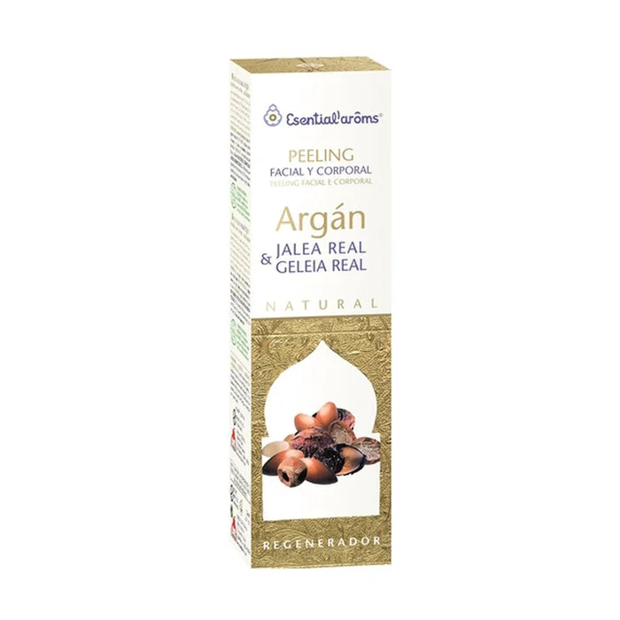 Gesichtspeeling mit Argan und Gelee 75 ml Sahne