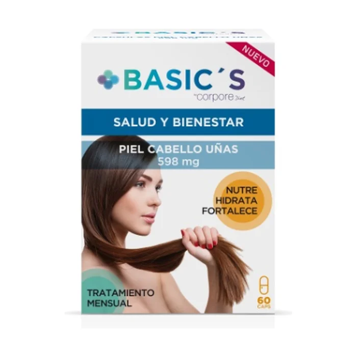Gesundheits- und Wellnesshaar von Corpore Basic 60 Kapseln