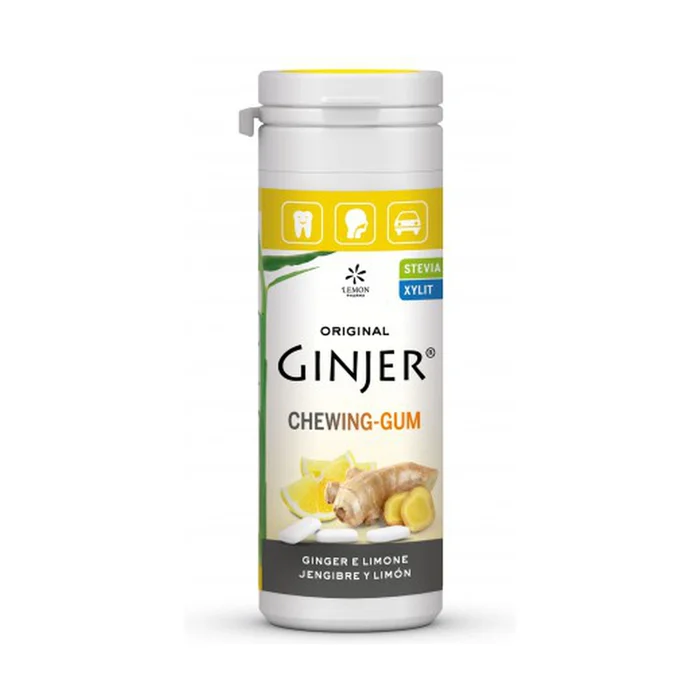 Ginjer Zitronengummi 30g STEVIA 30 G