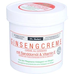 GINSENG CREME mit Sanddornöl & Vitamin E 250 ml