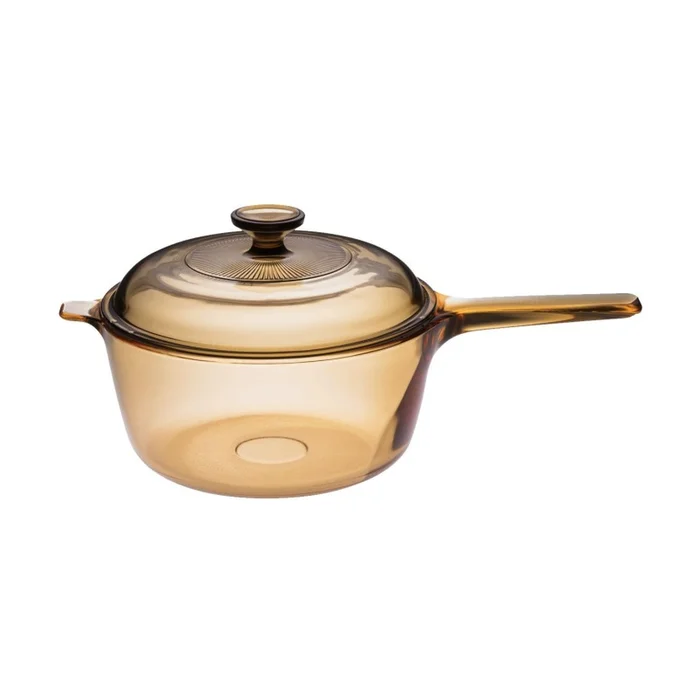 Glastopf mit Deckel Amber 2,5 L 1 Einheit