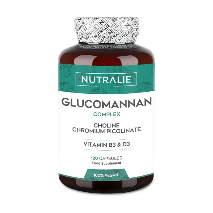 Glucomannan-Gewichtsverlust+Cholin+B3+D3 120 Gemüsekapseln