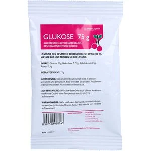 GLUKOSE 75 g Kirsch Plv.z.Her.e.Lsg.z.Einnehmen 75 g