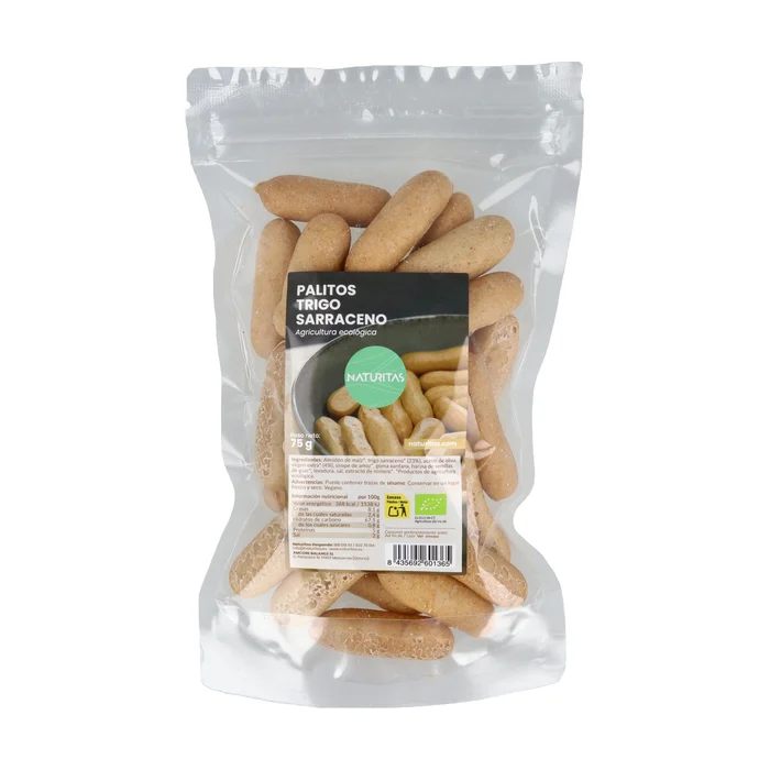 Glutenfreie Bio-Buchweizensticks 75 G