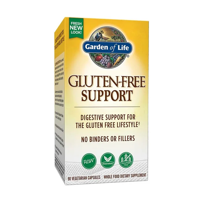 Glutenfreie Unterstützung 90 Gemüsekapseln