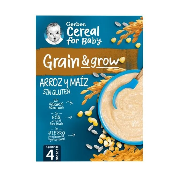 Glutenfreier Reis- und Maisbrei 4m + 250 G