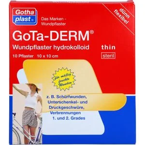 GOTA DERM thin Pflaster 10 St