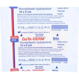 GOTHA DERM Hydrokoll.Pfl. 10cmx5cm 1 St