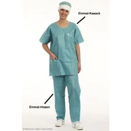 Green Touch Einmal-Kasack grün Gr. XL (45 Stck.)