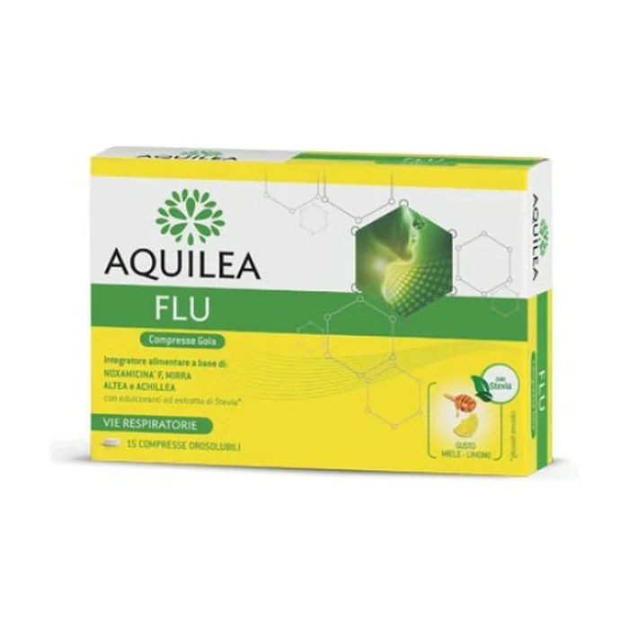 Grippe-Hals-Tabletten 15 Pillen (Zitrone – Honig)