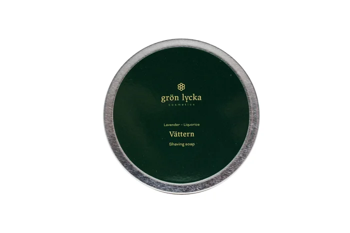 Grön Lycka Vättern Handgemachte Rasierseife 150 g