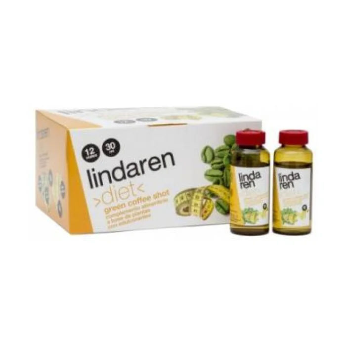 Grüner Kaffee erschossen 12 Fläschchen