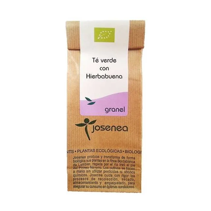 Grüner Tee mit Pfefferminzbeutel 50 G