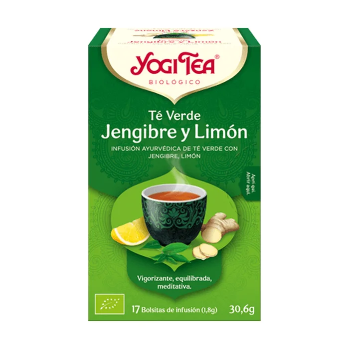 Grüner Tee mit Zitronen-Ingwer 17 Infusionsbeutel à 1.8G