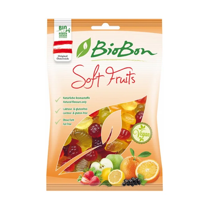 Gummibonbons mit Bio-Fruchtgeschmack 100 G