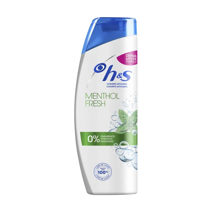 H & S CHAMPU MENTHOL 540 ml