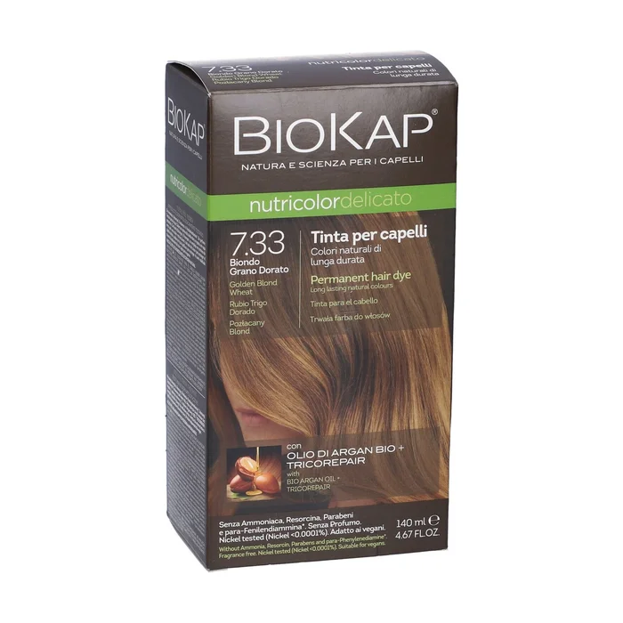 Haarfarbe 7,33 Goldene Weizenblondine 140 ml