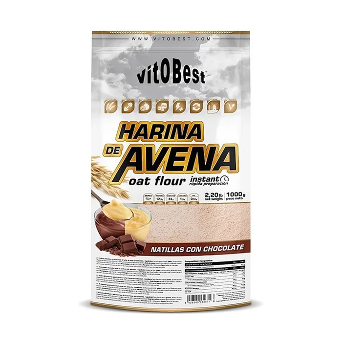 Haferflockenpudding mit Schokolade 1 kg Pulver (Schokolade)
