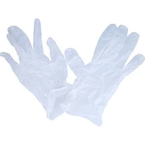 HANDSCHUHE Einmal Latex unsteril mittel 4 St