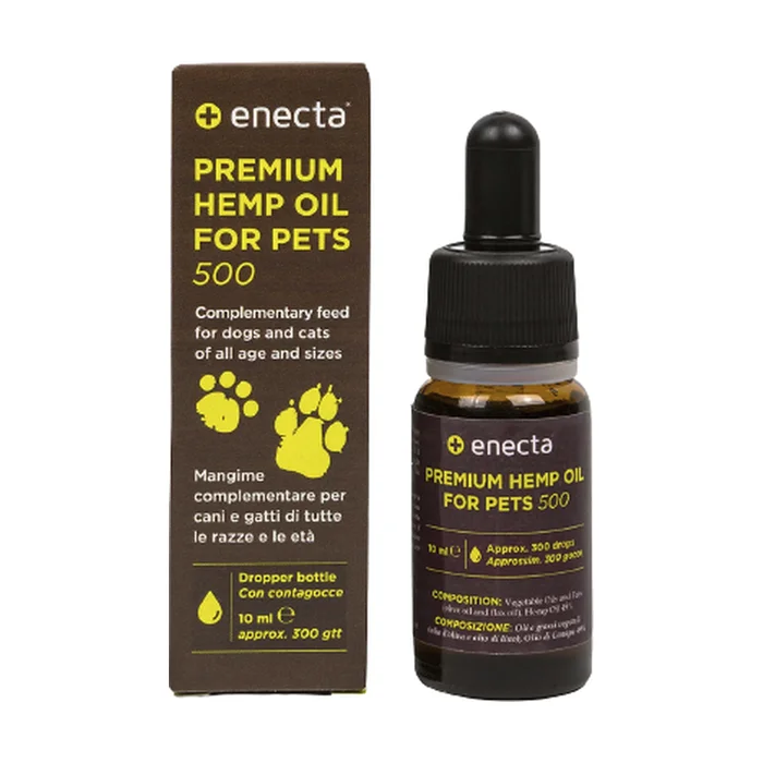 Hanföl für Hunde und Katzen 500 10 ml Öl