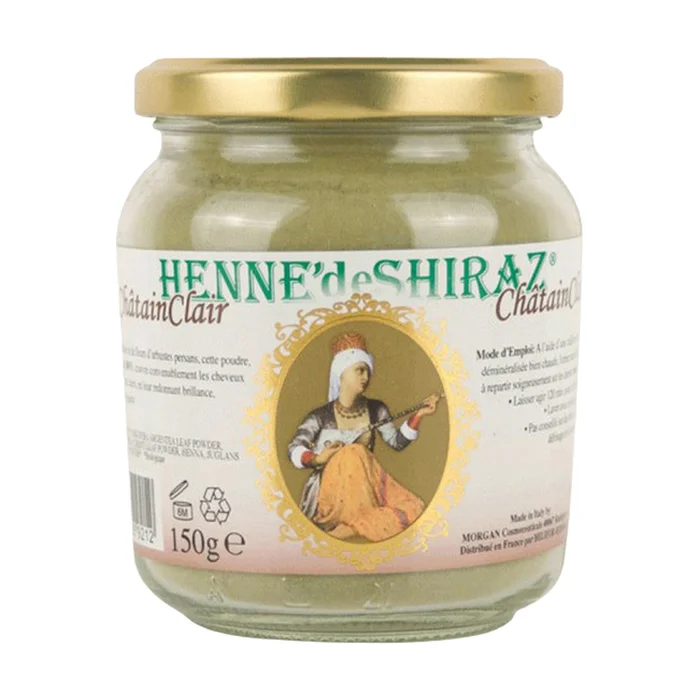 Hellbraune Pflanzenfarbe 150 G Pulver