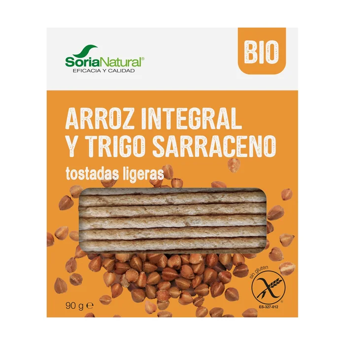 Hellbrauner Reis und Buchweizentoast 90 G