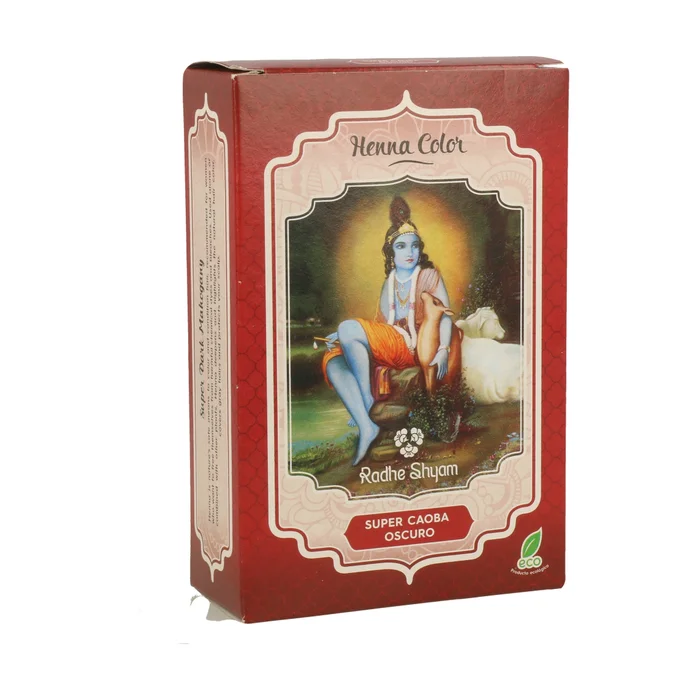 Henna Farbe Super dunkles Mahagoni 100 G