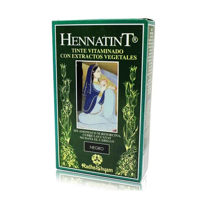 Hennatint schwarze Haarfarbe 60 ml