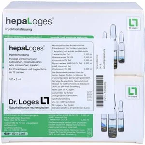 HEPA LOGES Injektionslösung Ampullen 100X2 ml