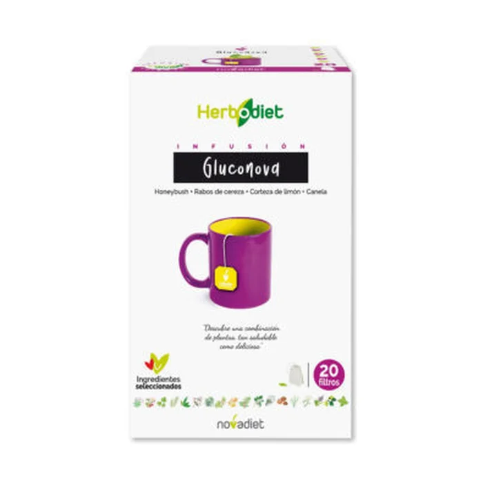 Herbodiet Gluconova Infusionen 20 Infusionsbeutel