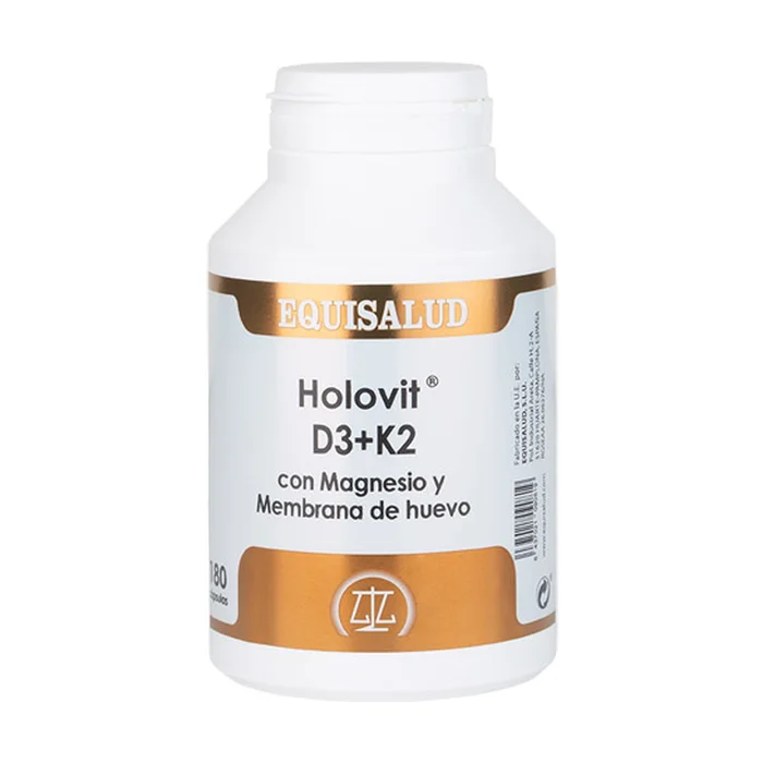 Holovit D3+K2 mit Magnesium und Eimembran 180 Kapseln à 700mg