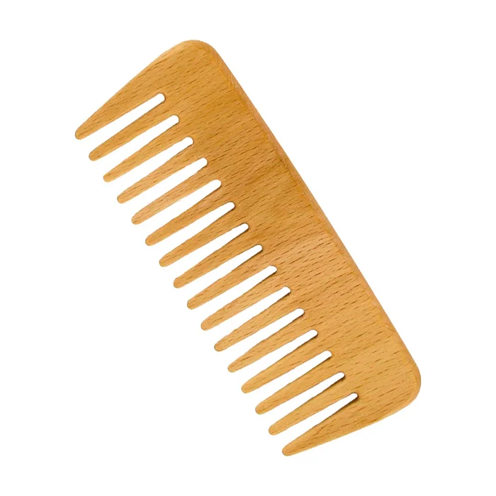 Holzkamm für lockiges Haar 1 Einheit