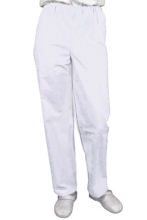 Hose für Kasack weiß Gr. M (2) 50 % Baumwolle 50 % Polyester