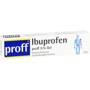 IBUPROFEN proff 5% Gel 50 g