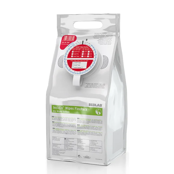 Incidin Wipes FlexPack mit roter Kappe (6 FlexPack)