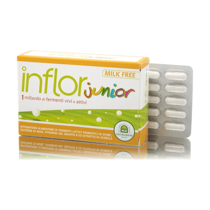 Inflor Junior 20 Kapseln à 400mg