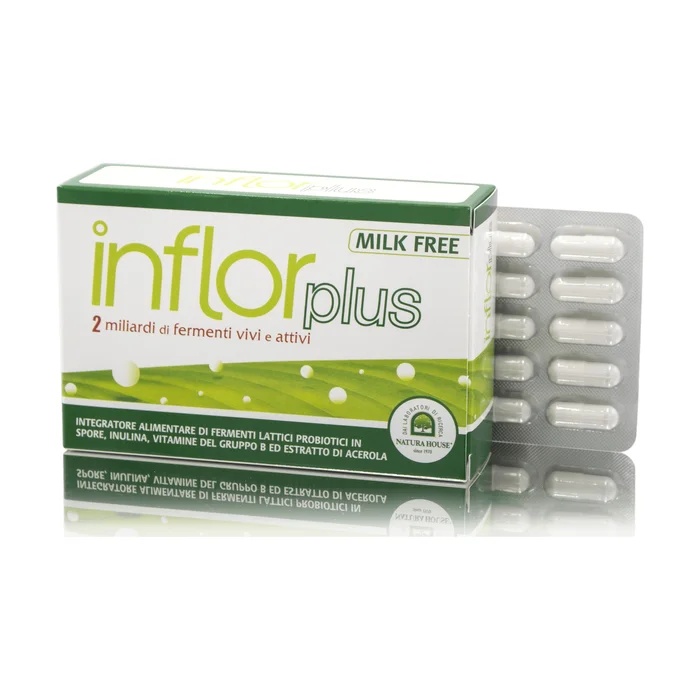 Inflor Plus 20 Kapseln à 400mg