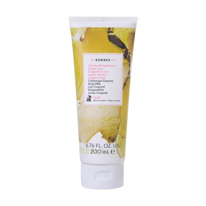 Ingwer-Limetten-Körpermilch 200 ml