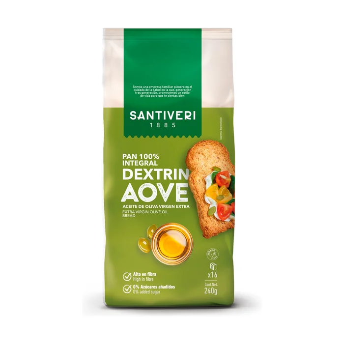 Integrales Dextrinbrot mit nativem Olivenöl extra 240 G