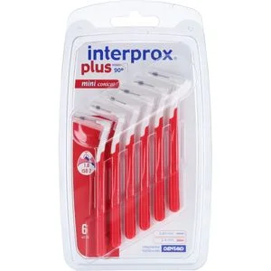 INTERPROX plus mini conical rot Interdentalbürste 6 St
