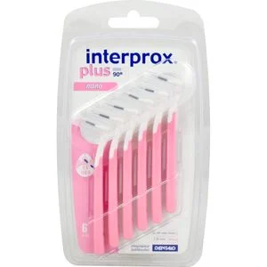 INTERPROX plus nano rosa Interdentalbürste 6 St