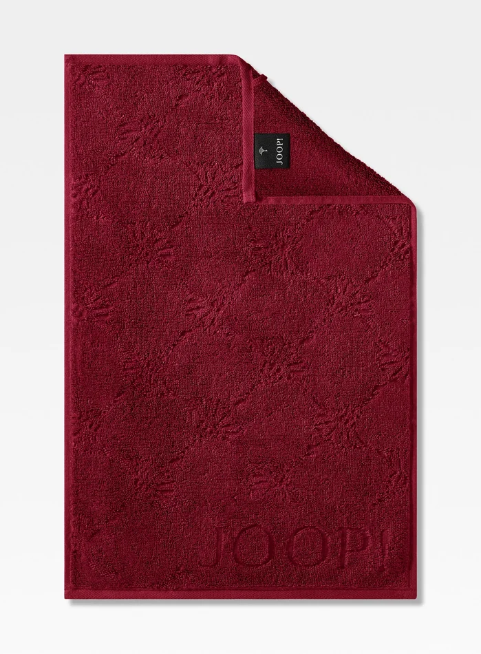 Joop! Gästetuch 30×50 Uni-Cornflower Granat