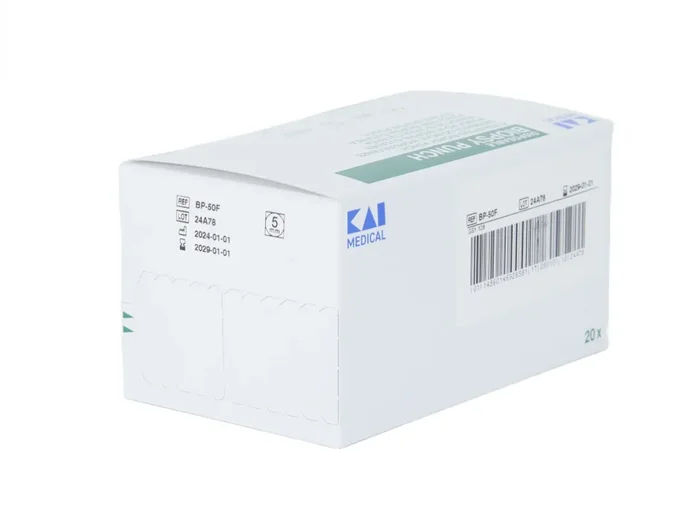 KAI Biopsy Punch (20 Stück) Einmal Hautstanze, 5,0 mm