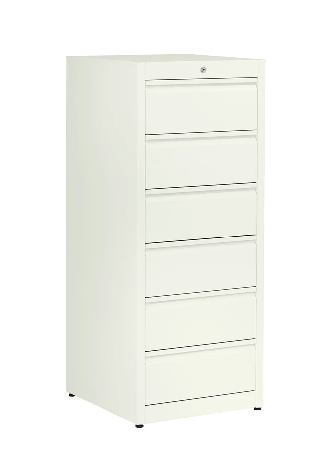 Karteischrank A5, 6 Schubladen, 2-bahnig