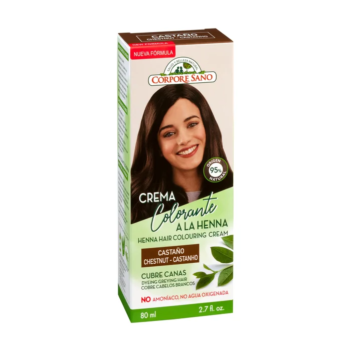 Kastanien-Henna-Farbcreme 80 ml