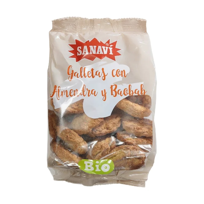 Keks mit Mandel und Baobab Bio 250 G