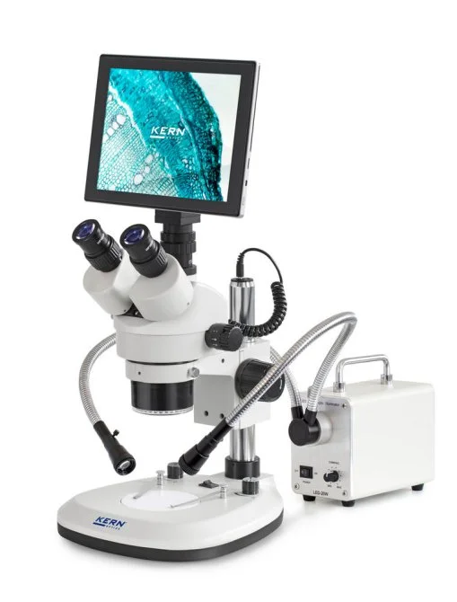 KERN OBL-S Digitalmikroskop-Set mit Tablet-Mikroskopkamera